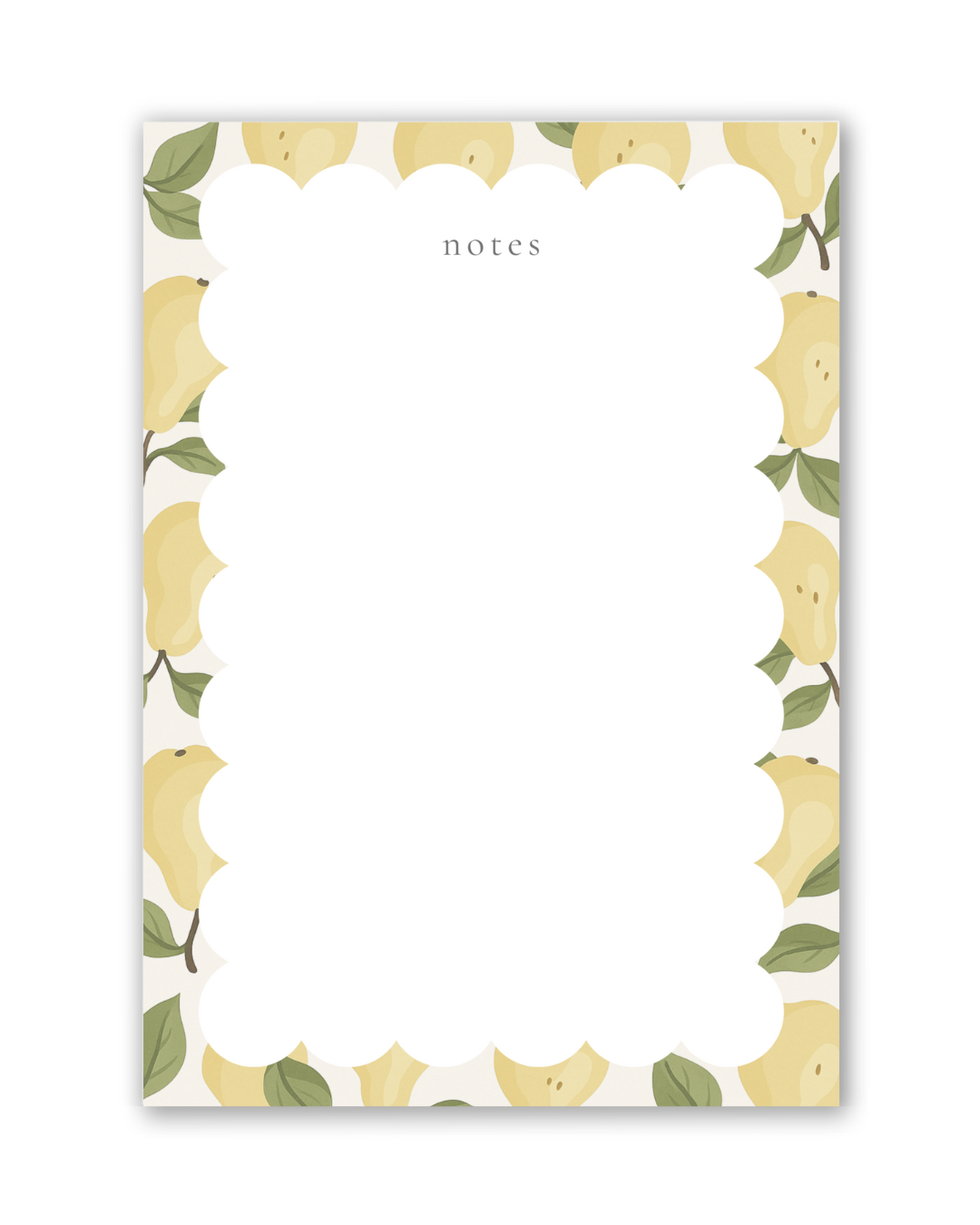 Daily Pear Notes A5 Notepad