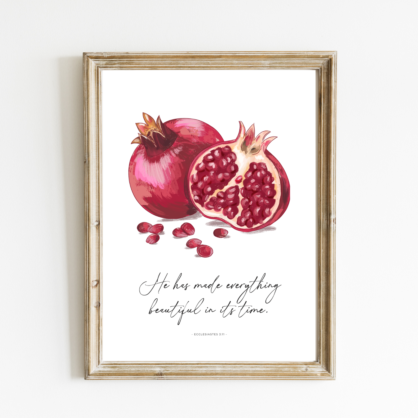 He Leaves the 99 for the One Art Print – English