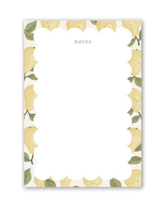 Daily Pear Notes A5 Notepad