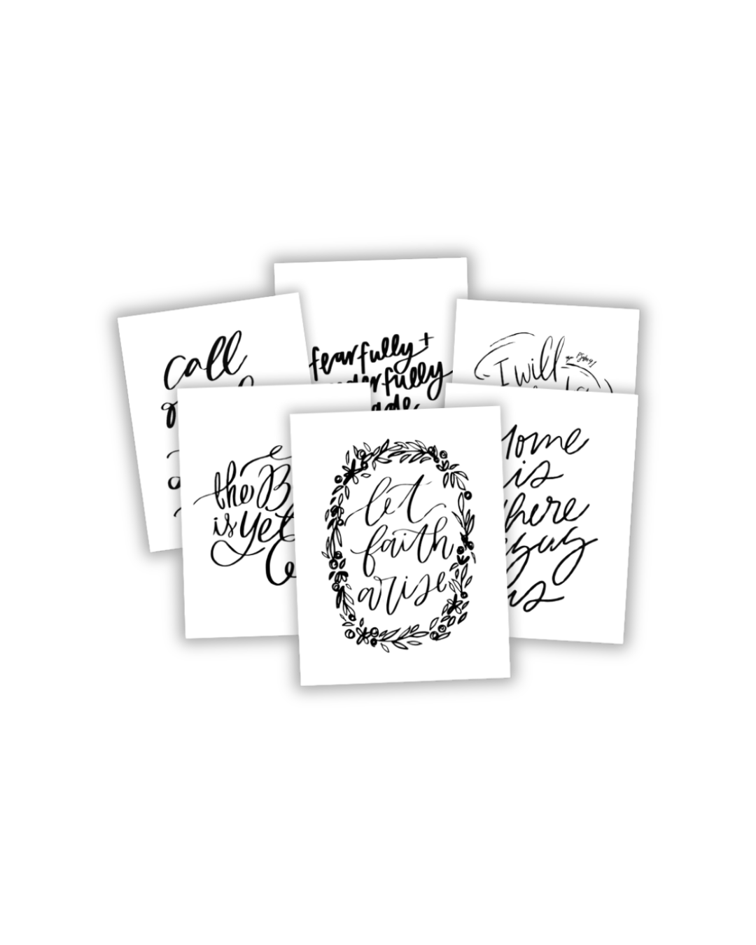 Classic Affirmation Scripture Cards