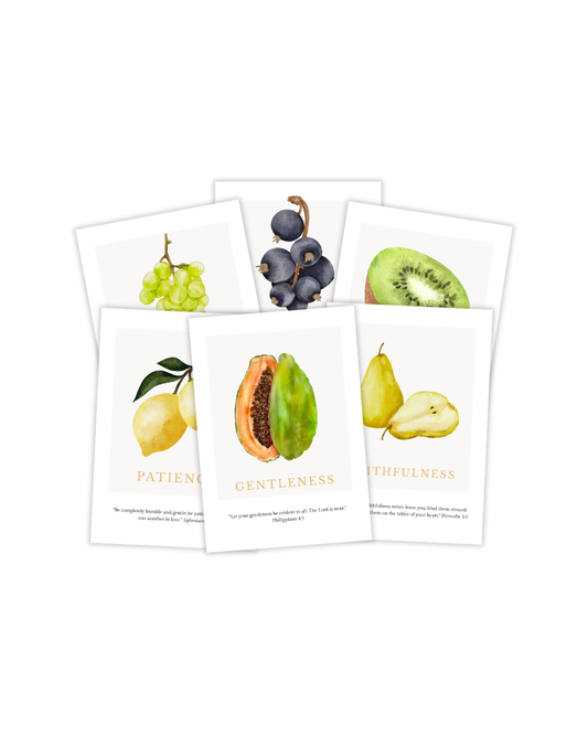Fruit of the Spirit Scripture Card Set