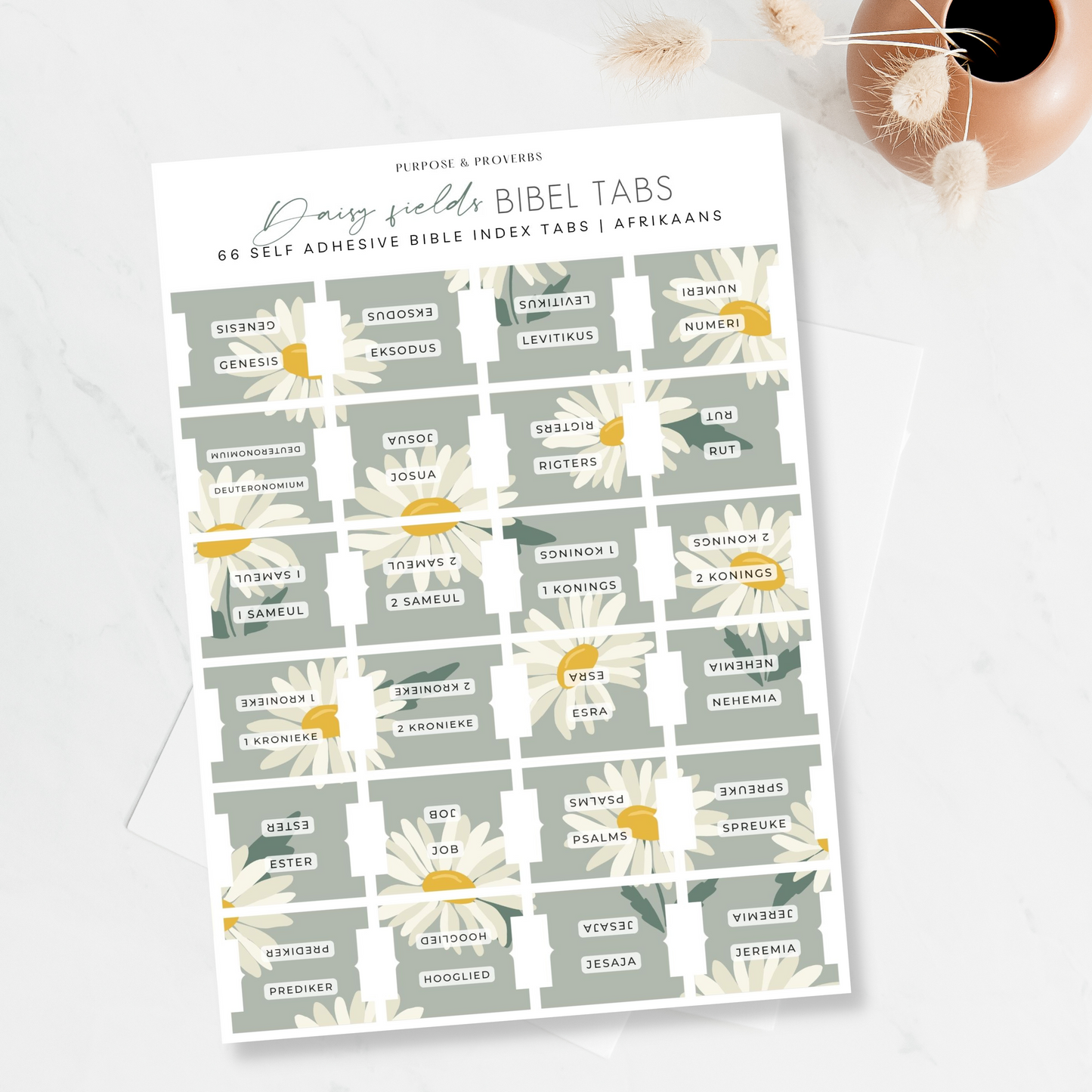 Daisy Fields Bible Tabs