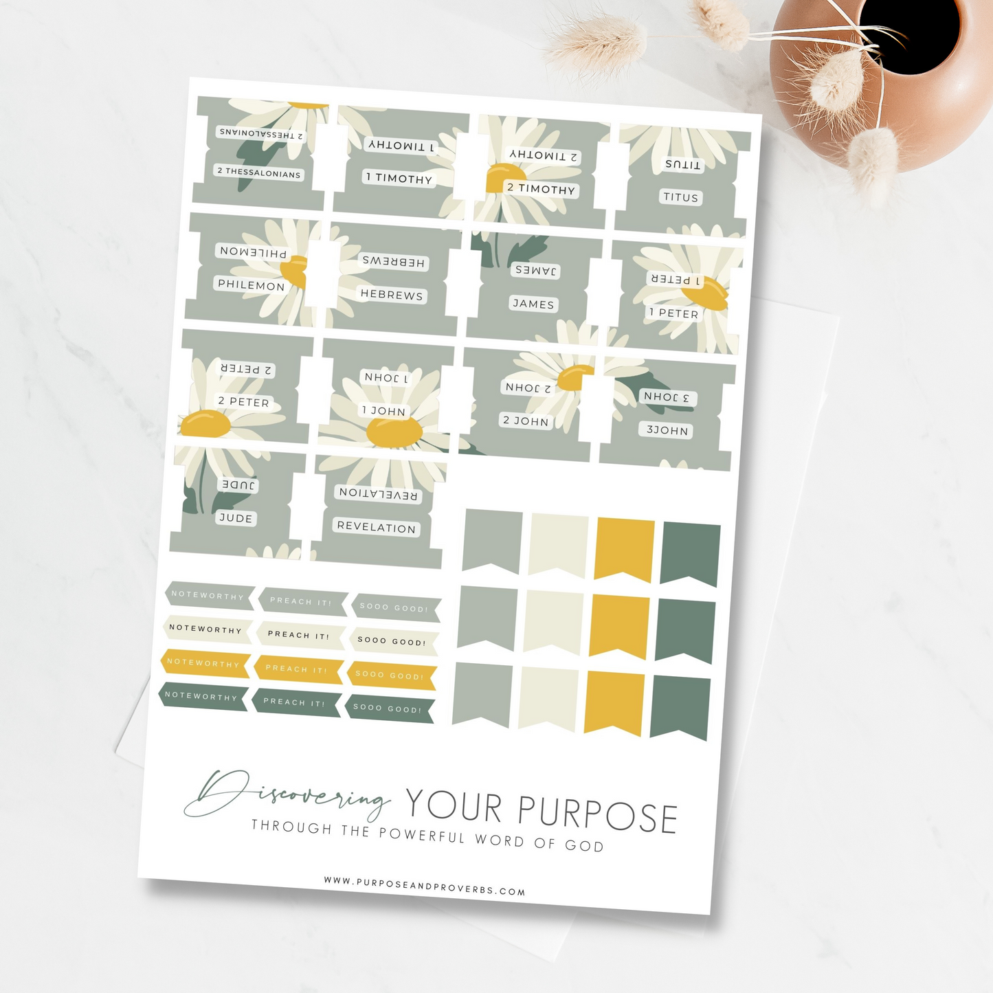 Daisy Fields Bible Tabs