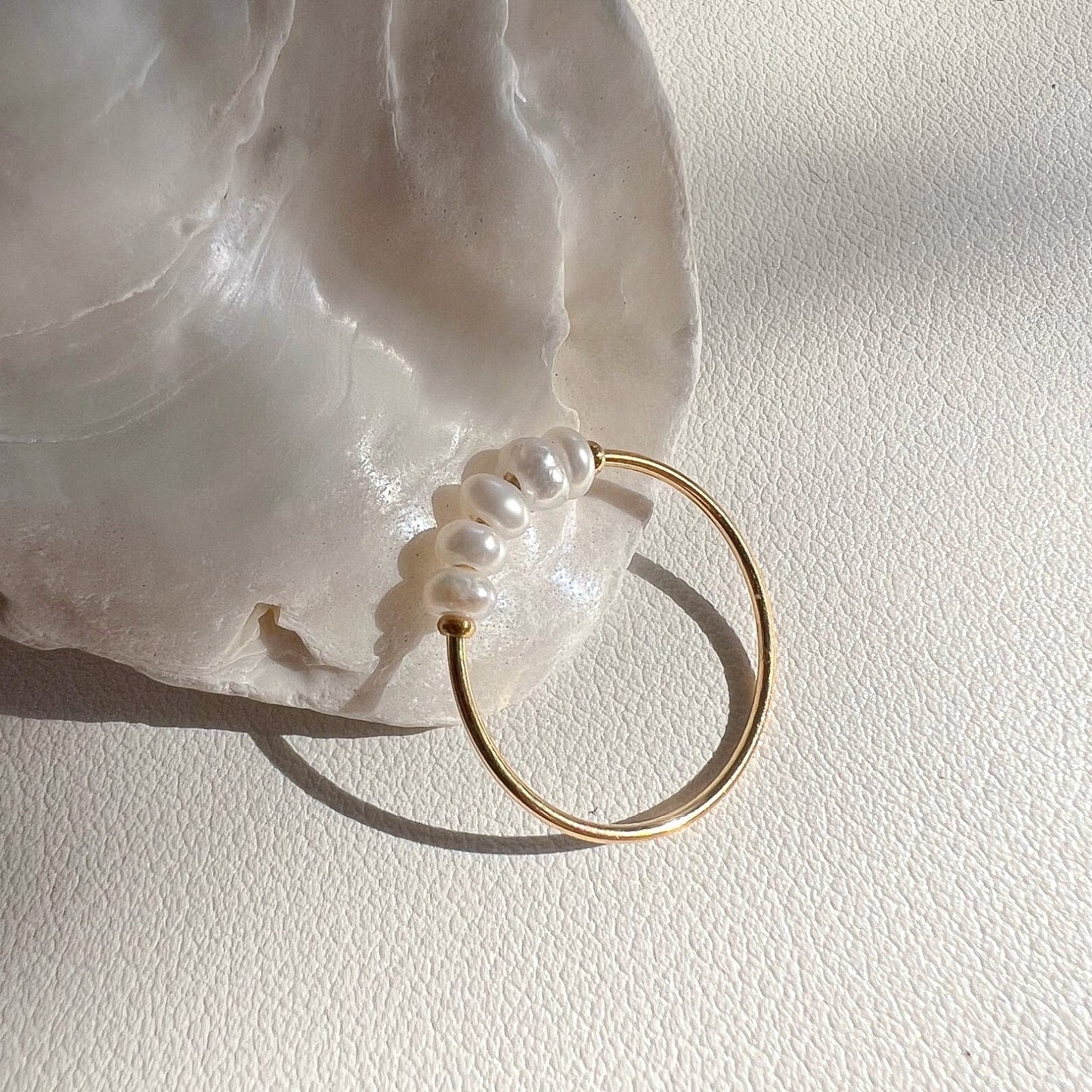 18k Pearlie Ring