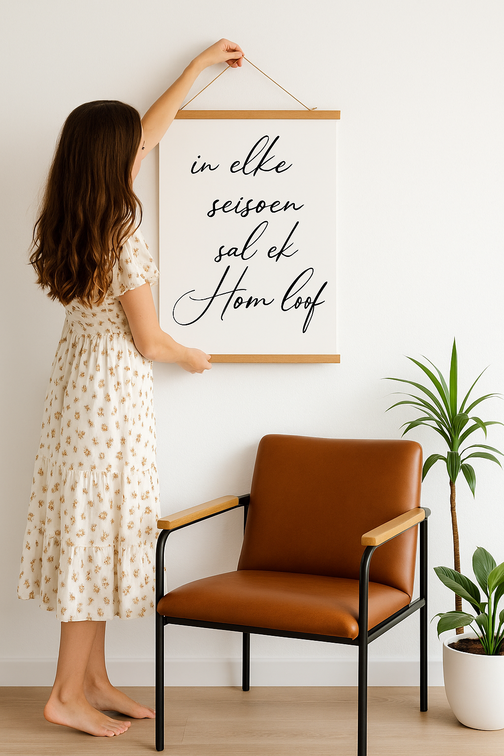 In Elke Seisoen Hanging Banner Print