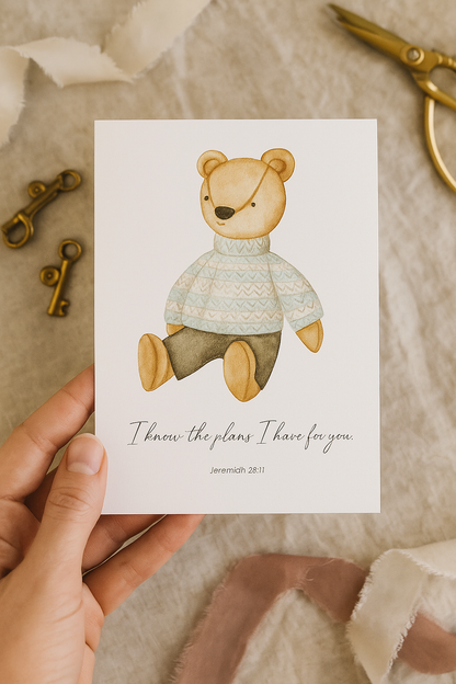 Nursery Scripture Cards - Pack Of 12