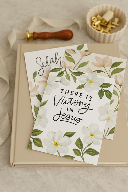 Floral Scripture Cards - Pack Of 12