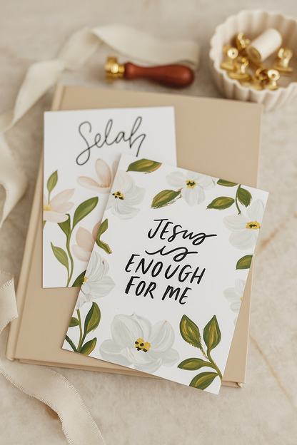 Floral Scripture Cards - Pack Of 12