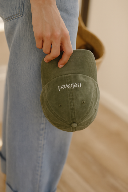 Beloved Cap – Olive Green