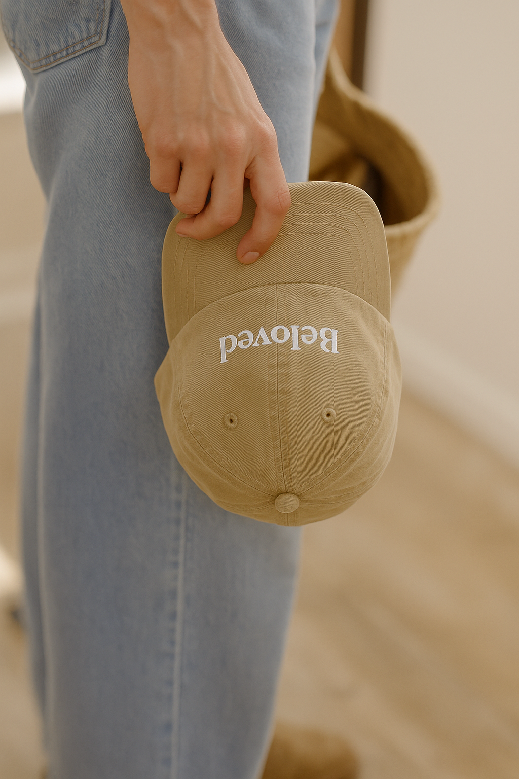 Beloved Cap – Sand