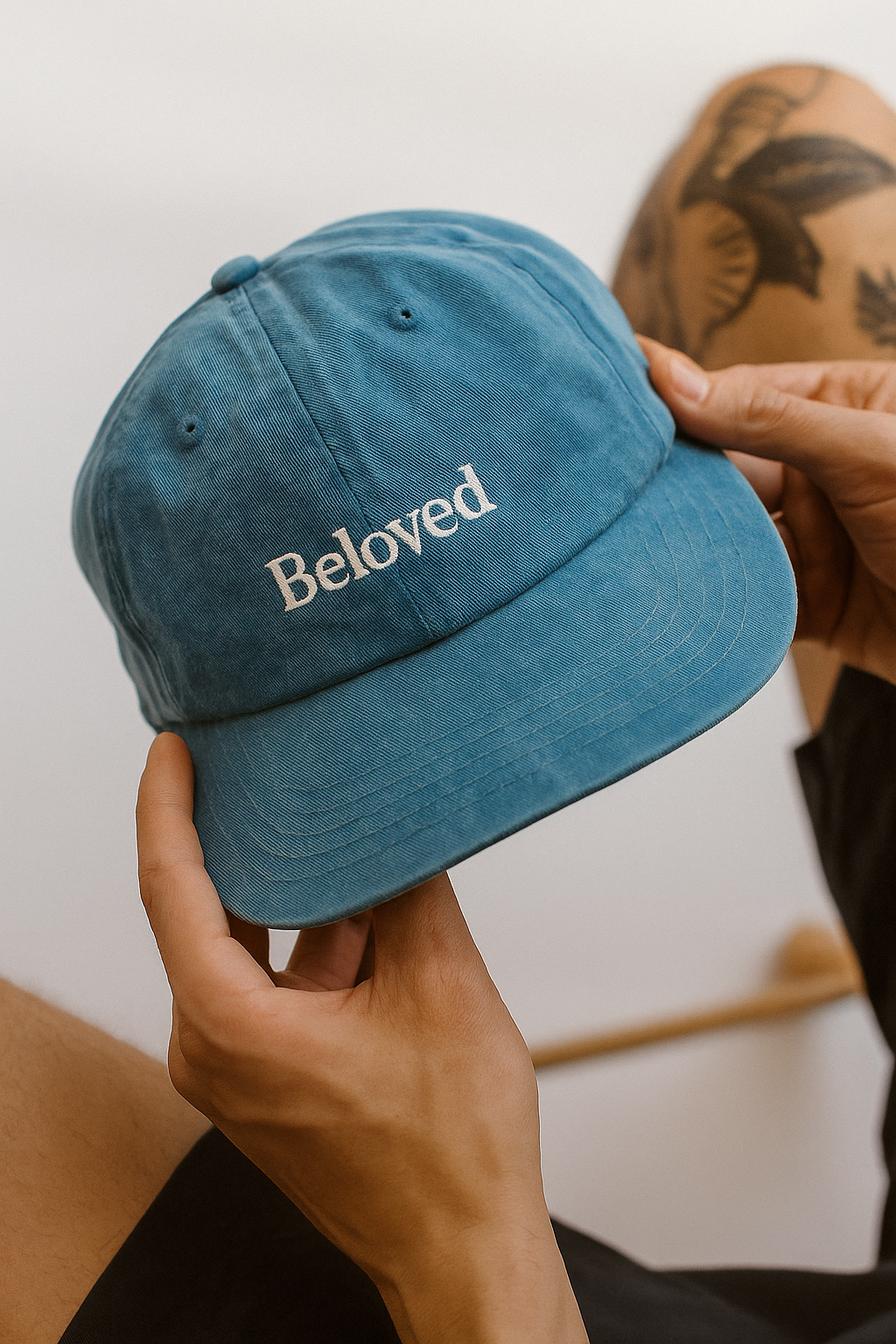 Beloved Cap – Blue Teal