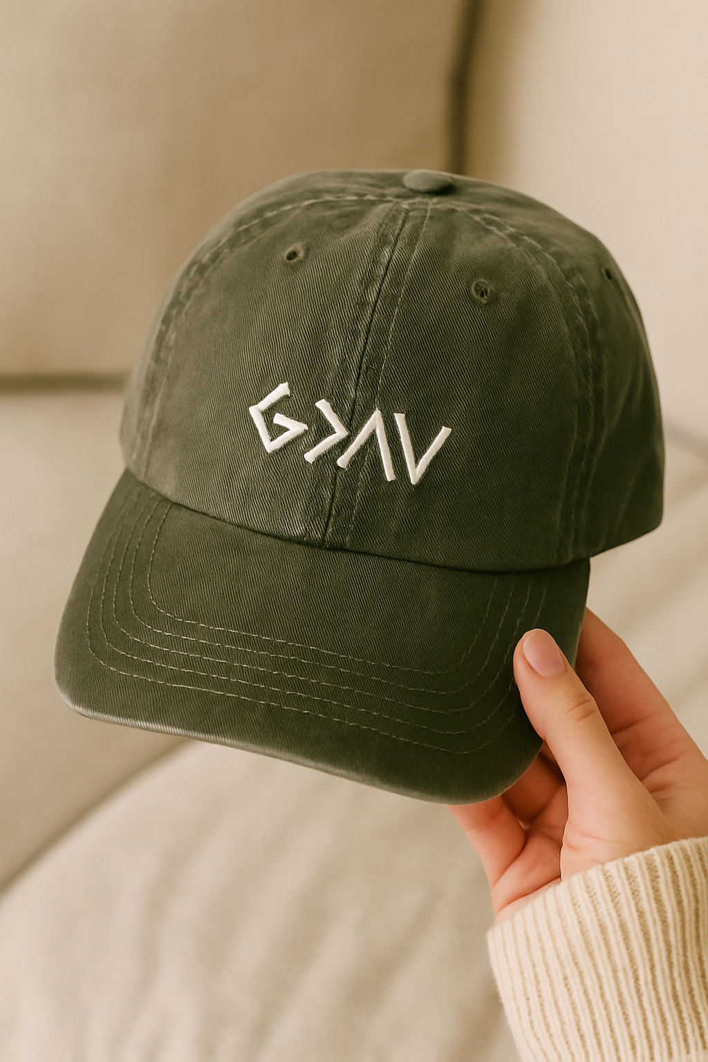 God is Greater - Olive