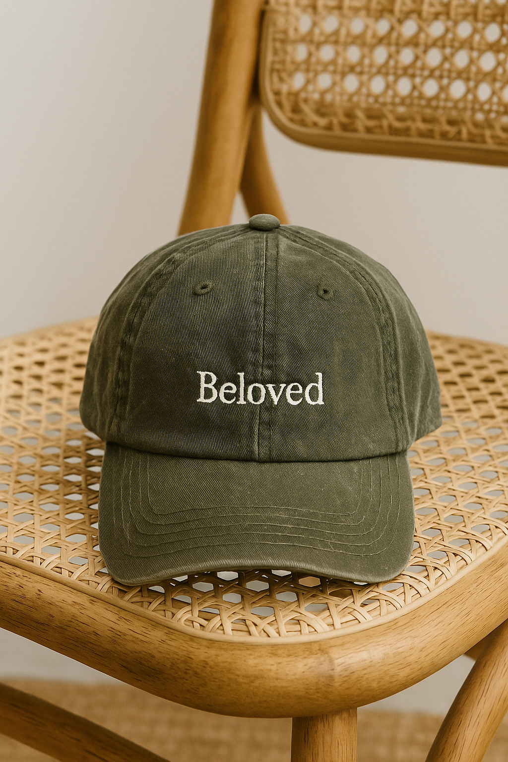 Beloved Cap – Olive Green