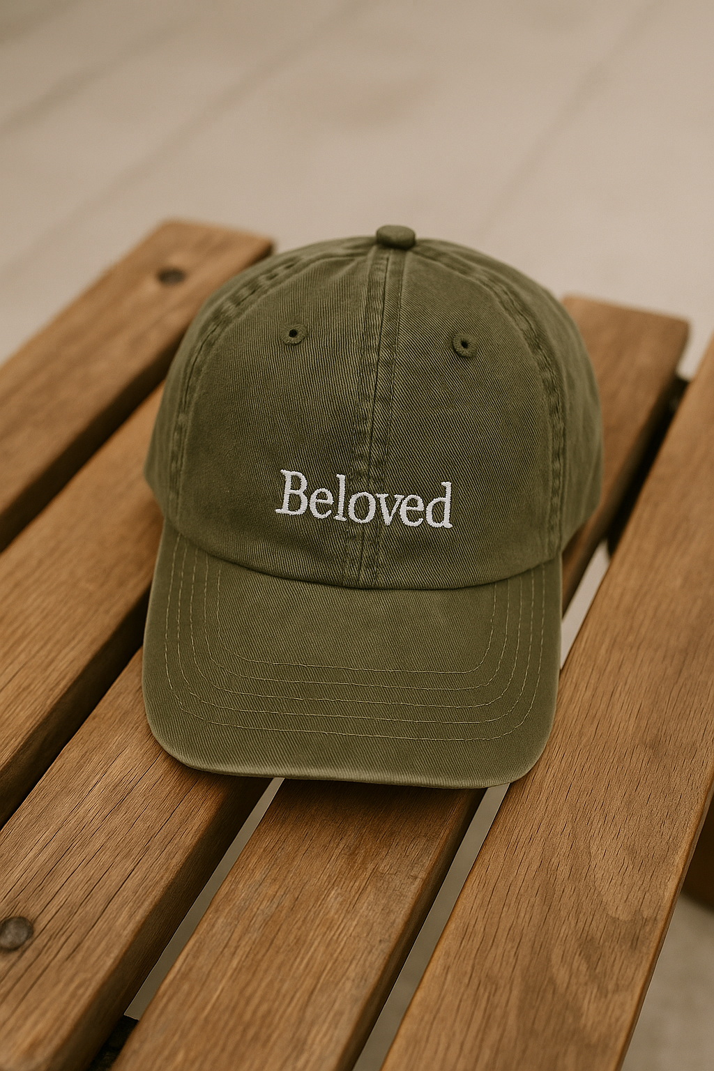 Beloved Cap – Olive Green