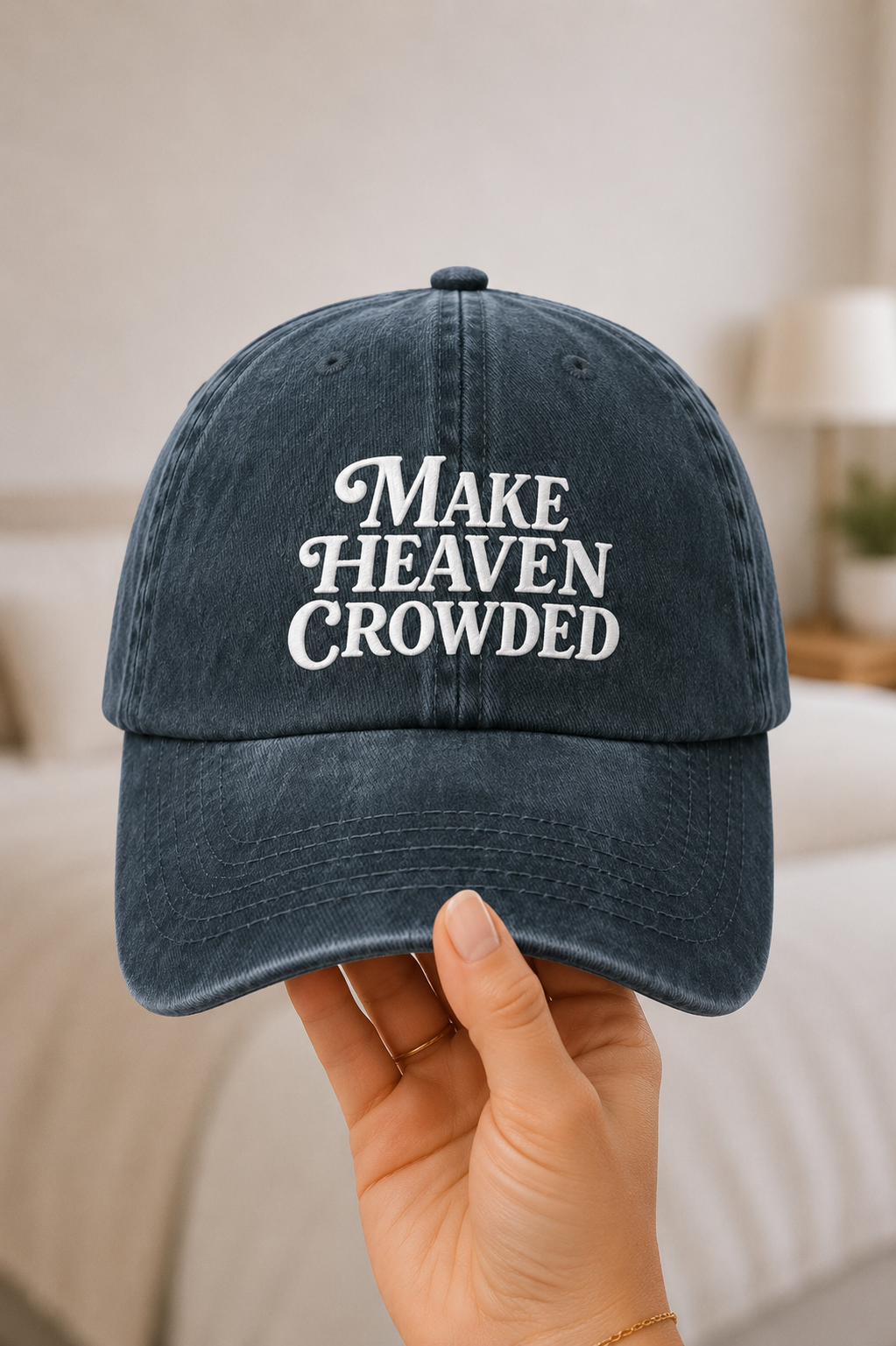 Vintage Navy Make Heaven Crowded Cap