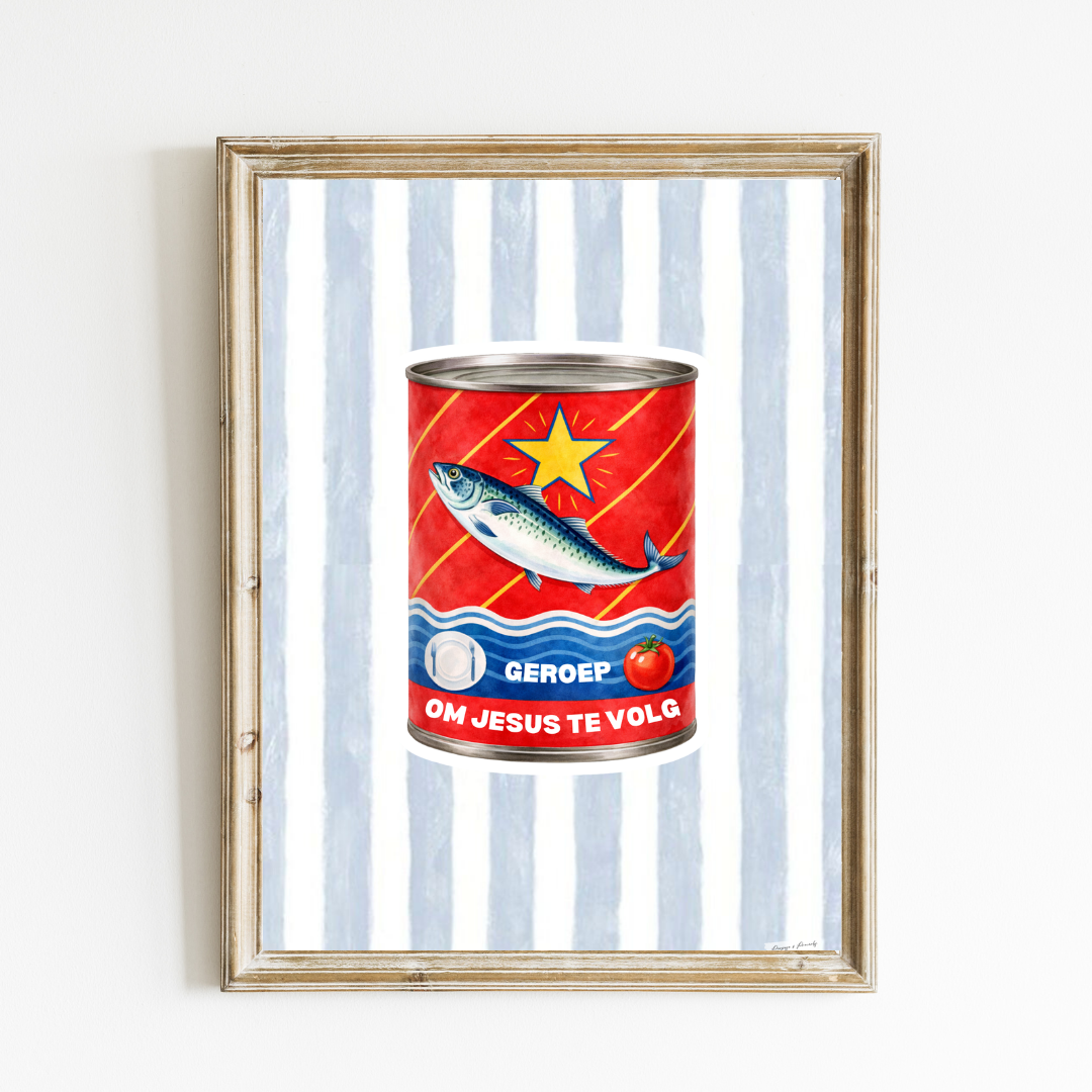 Geroep Om Te Volg  Art Print – Afrikaans