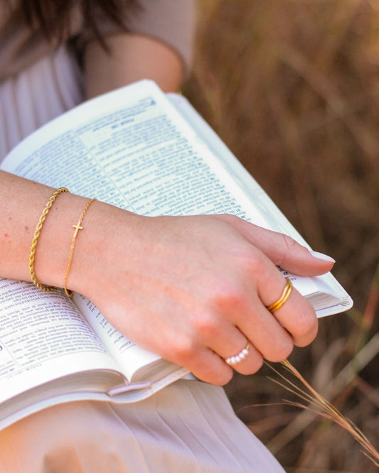 3mm Rope Chain 18K Gold Plated Bracelet