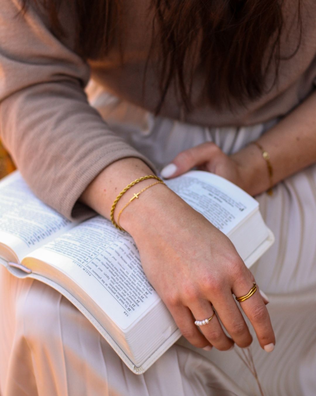 3mm Rope Chain 18K Gold Plated Bracelet