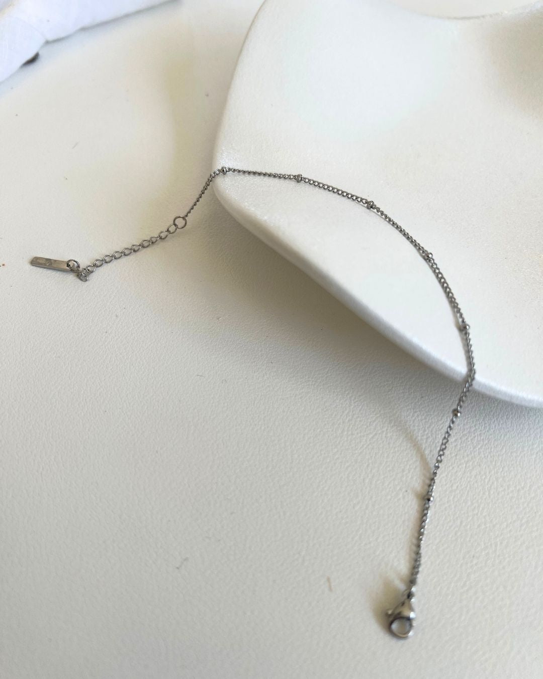 Dainty 18K Gold Plated Spacer Bead Bracelet