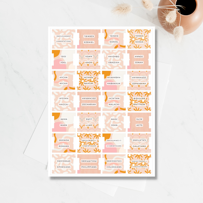 Pink Confetti Bible Tabs