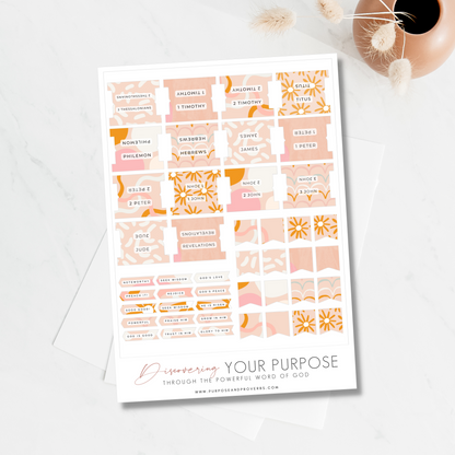 Pink Confetti Bible Tabs